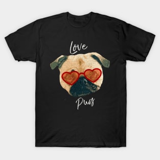 Love Pug T-Shirt